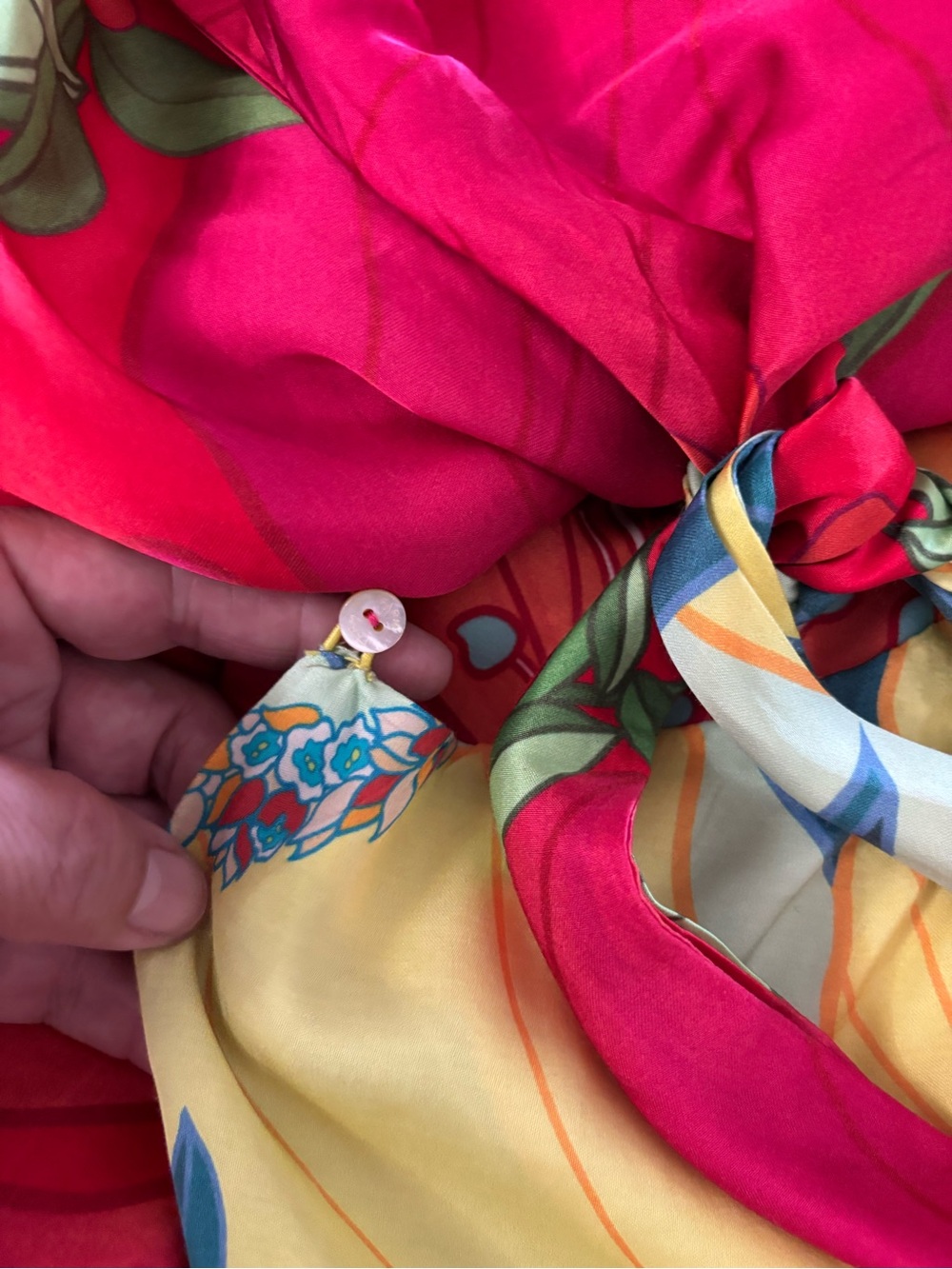 FARM Rio Pink, Yellow & Green Floral One-Piece - Picture 15 of 16